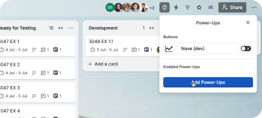 >on your Trello board